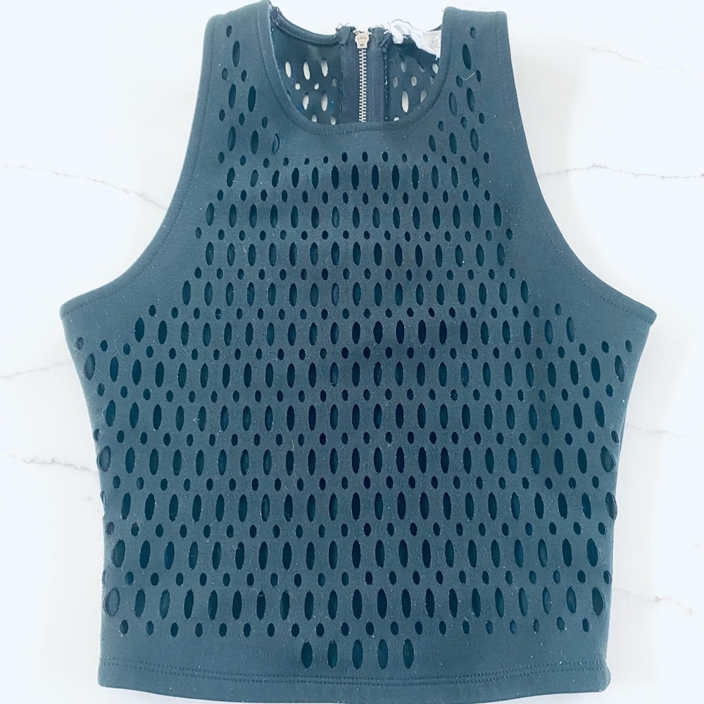 Abercrombie & Fitch Cutout Crop Top